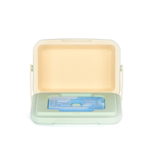 Glacière isotherme à structure à 3 couches, sans CFC, en mousse PU, à perte de température minimale, glacière portable avec brique de glace intégrée - Product Image 6