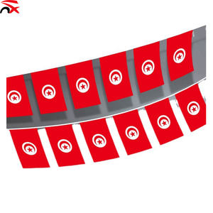 Drapeaux sportifs personnalisés populaires du drapeau tunisien, série de produits, lunettes, cape, drapeau, cadeaux promotionnels - Product Image 5