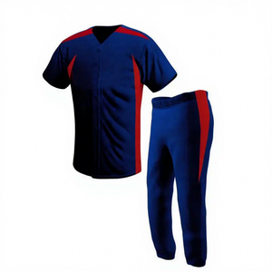 Uniforme de Béisbol de Diseño Nuevo y Alta Calidad, Uniforme de Béisbol al por Mayor, Uniforme Deportivo Transpirable para Equipos de Béisbol, Paquete de Oferta - Product Image 1