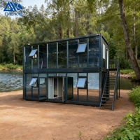 Maison préfabriquée de qualité supérieure, durable, à installation rapide, résidence moderne, maison modulaire préfabriquée