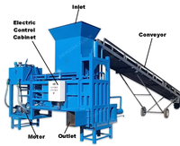 Compacteur d'aliments pour bétail, machine à compresser la paille, l'alfalfa, le foin, la ensilage et les tiges de coton