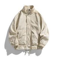 Conception personnalisée OEM Veste imperméable d'extérieur coupe-vent légère boutonnée Veste d'entraîneur