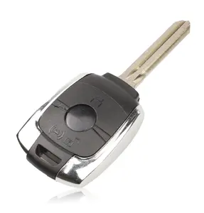Прямой пульт дистанционного управления для автомобильного ключа, 2 кнопки, замена пульта дистанционного управления для Ssangyong Korando, пустой чехол