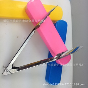 Pinces alimentaires en acier inoxydable de 9 pouces, multi-usages, pour la cuisson, la viande, le barbecue, durables, avec impression de logo - Product Image 3