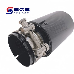 SQS Embout d'échappement bleu brûlé en carbone MP Performance de haute qualité 1 pièces pour <span class=keywords><strong>Bmw</strong></span> M5 M6 Embout de silencieux <span class=keywords><strong>M135i</strong></span> M235i Embouts d'échappement - Product Image 4