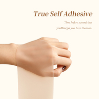 Nouvel Arrivage Bande Adhésive Ultra Fine à Adhérence Forte Effet Push-up Invisible pour le Corps et Cache-tétons en Silicone