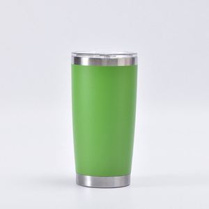 Vaso Naranja de 20 oz, Acero Inoxidable, Aislado al Vacío de Doble Pared, Recubrimiento en Polvo Mate, Antideslizante, Reutilizable, ASM25 - Product Image 3
