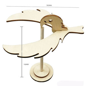 ชุดทดลอง<span class=keywords><strong>ว</strong></span>ิทยาศาสตร์ STEM ของเล่นไม้ทรงน<span class=keywords><strong>ก</strong></span>เหยี่ยว 3 มิติ สำหรับเด็ก - Product Image 5