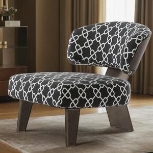 Conjunto de muebles de sala de estar de lujo ligero de estilo de diseño moderno <span class=keywords><strong>italiano</strong></span> caliente Silla de salón de ocio de tela - Product Image 4