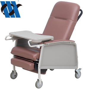 BDEC601 <span class=keywords><strong>para</strong></span> ancianos de Hospital usados <span class=keywords><strong>para</strong></span> dormir <span class=keywords><strong>paciente</strong></span> Manual plegable ajustable con mesa de cena sillas geriátricas - Product Image 4