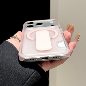 เคสโทรศัพท์แม่เหล็กโปร่งแสงขั้นสูงสำหรับ iPhone 17 16 15 14 PRO MAX 17Air พร้อมแถบดึงออกกรอบกันกระแทก - Product Image 6