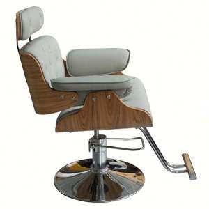 Chaise de barbier de bonne qualité et à prix abordable, réversible, couleur personnalisable, fabriquée en aluminium et en métal - Product Image 5