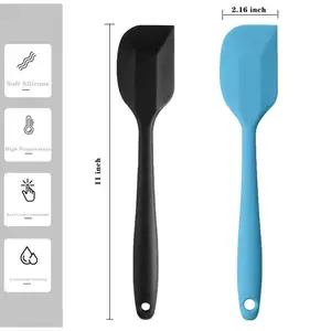 Factory Direct Sale High Temperature Heat-resistant Multi-functional Food-grade Silicone Pastry Spatula