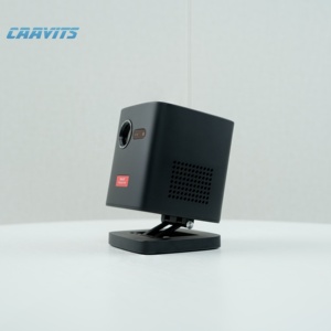 CAAVITS YHC1000 3D DLP Mini batería Android Smart LED 960X540P WiFi proyector de vídeo portátil cine en casa al aire libre compatible con <span class=keywords><strong>4K</strong></span> - Product Image 2