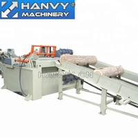 Mesin Pemusat Log Vertikal Otomatis Hanvy Baru 800mm (31.5") untuk Lini Produksi Kayu Lapis