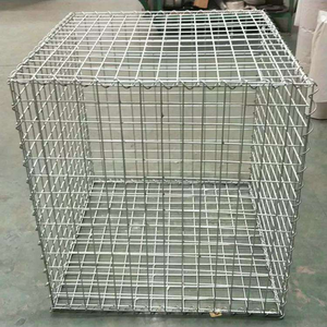 Caisse gabion hexagonale soudée galvanisée robuste avec services de découpe pour la prévention des chutes de pierres et des glissements de terre - Product Image 1