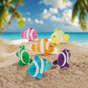 Nouvelle Peluche Personnalisée Poisson Clown Coloré Super Doux Anti-Stress Lavable Jouet en Peluche Animal Marin - Product Image 3