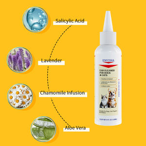 Marque privée Nettoie et désodorise les produits Puissant et doux Désodorisant Apaisant pour le nettoyage des oreilles des animaux de compagnie pour chat et chien - Product Image 4