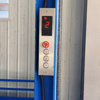 Kunden spezifische kleine Hebezeuge Raum gewidmet Lastenaufzug Waren aufzug hydraulischen Lastenaufzug
