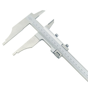 Jingjiang Prism Ring Long Jaw Vernier Caliper 0-300mm Jaw Length 90mm High <b>Precision</b> Steel Measurement <b>Tool</b> - Product Image 3