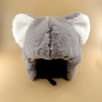 A928 Housses de casque de ski Décorations Ensembles pour enfants Hommes Femmes Enfants Vente en gros ODM OEM Personnalisé directement en usine Casque en peluche