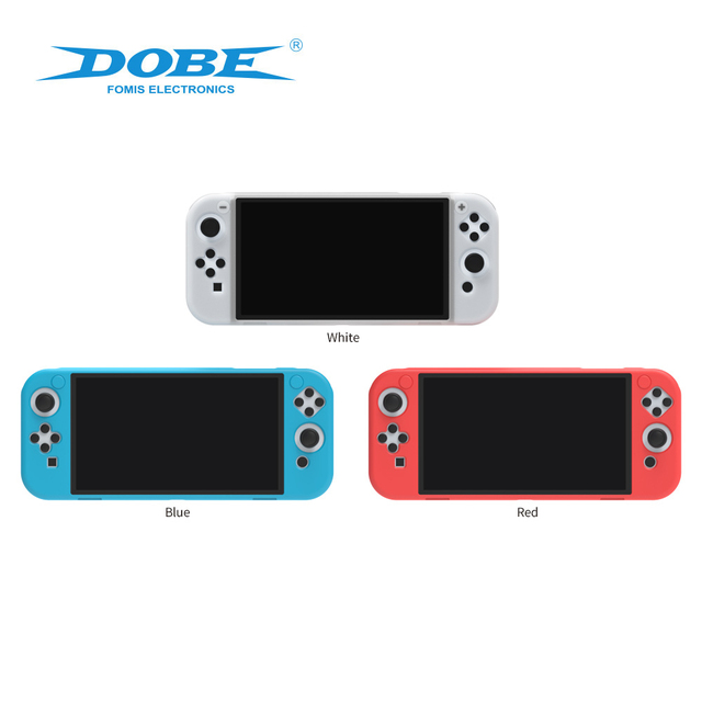 DOBE TNS-1135 Soft Silicone Protective Cover Video Game Player Case for Nintendo Switch OLED