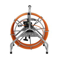 Diamètre 50 mm 360 degrés Rotation caméra de vidange caméra d'inspection de tuyau pour égout avec fonction émetteur