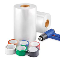 Fabricants de détergents d'impression couleur de haute qualité manchon rétractable étiquette PVC PET film rétractable pour bouteille de savon liquide pour les mains