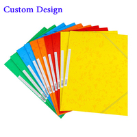 Carpeta de Archivos de Papel A4 con Diseño Personalizado al por Mayor, Bolsa de Archivos para Estudiantes, Bolsa de Almacenamiento para la Escuela y la Oficina