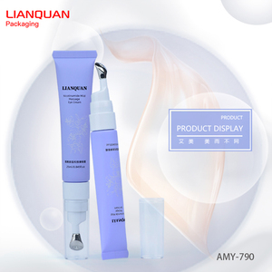 Tubos de masaje de crema de ojos de plástico PE respetuosos con el medio ambiente OEM ODM envases suaves para el cuidado de la piel tubo de bomba embalaje de cosméticos faciales - Product Image 6