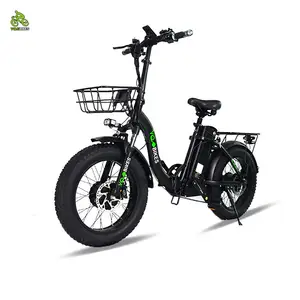 YQEBIKES便宜Ebike 20 "x4.0" 可折叠购买电动城市自行车2000瓦双电机成人脂肪轮胎电动自行车出售