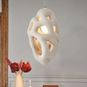 Japanese Wabi-Sabi Style French Retro Restaurant Chandelier Original Design <b>Dining</b> Table Lamp for Bar Art Showroom <b>Lighting</b> - Product Image 1