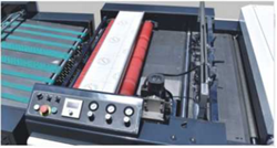 Plastic OPP PET PVC Metallic Thermal Film Laminating Embossing Machine Double Sides