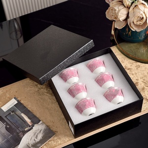 Taza de Café Turca con Diseño de Cisne Europeo, Taza de Té Mini de Porcelana Fina, Apta para Lavavajillas y <span class=keywords><strong>Microondas</strong></span>, Gran Venta en Oriente Medio - Product Image 1