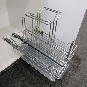 Cesta extraíble <span class=keywords><strong>para</strong></span> <span class=keywords><strong>armario</strong></span> de cocina, cesta <span class=keywords><strong>para</strong></span> electrodomésticos - Product Image 2