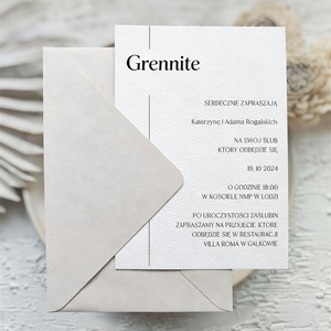 Biglietto d'Auguri Minimalista di Lusso |   Testo e logo personalizzati stampati con UV |   Carta Ecologica Texturizzata con Busta Abbinata - Product Image 1