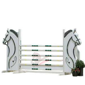 Outdoor-Grade Reed Horse <strong>Jumps</strong>: All-Weather <strong>Show</strong> Jumping Equipment - Product Image 1
