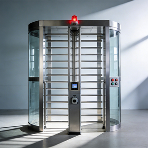 Tourniquet biométrique anti-collision haute sécurité pleine <span class=keywords><strong>hauteur</strong></span> avec reconnaissance faciale pour contrôle d'accès et portail battant - Product Image 1