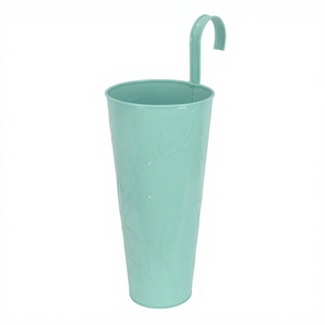 Cône de jardinière de qualité supérieure Décoration de maison et de jardin Pots de fleurs Balcon Pelouse Galerie Balcon Tenture murale Jardinière Offre Spéciale - Product Image 1