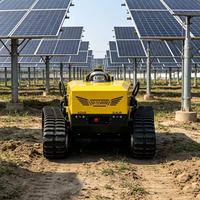 Cortadora de Césped Robótica con Control Remoto, Motor sin Escobillas Euro V EPA, Respuesta Rápida de 50ms, Alta y Baja Velocidad, Elevación Remota, para Pendientes Pronunciadas