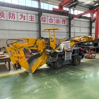Günstiger Preis Multifunktions-Raupen tunnel Rock Loader Mini bagger Radlader Mining Mucking Loader