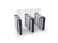 Tourniquet de barrière coulissant d'acier inoxydable avec la porte de tourniquet de capteur d'Anti-fixage pour l'usage d'intérieur et la station de métro