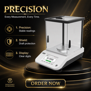 Balanza Analítica TA2204C de 0.1mg, Capacidad de 220g para Uso en Laboratorio - Product Image 1