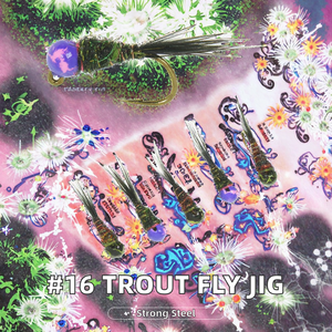 Vente en gros # 16 leurres de pêche à la mouche <span class=keywords><strong>pour</strong></span> truites, perles <span class=keywords><strong>jig</strong></span> mouchetées, nymphes Euro Wet et Perdigon à coulée rapide, <span class=keywords><strong>pour</strong></span> la pêche au bar - Product Image 2