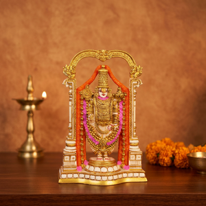 รูปปั้นจิอัลจิเรซินทำมือรูปปั้น prabhavali arch. Venkateswara Idol รูปปั้นตกแต่งบ้านจิตวิญญาณ nirmala - Product Image 1