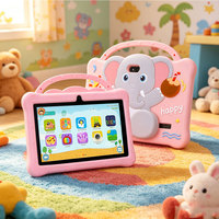 Tablet Infantil de 7 Pulgadas con Nuevo Diseño 2026, Android 7 Quad Core, Esquinas Reforzadas, Pantalla Capacitiva, Educativa para Niños