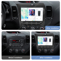 DUDUAUTO UIS7870 Radio de coche 2K UHD GPS de doble banda Multimedia Android CarPlay para Kia Cerato 3 K3 Forte 2013 2014 2015 2016 - 2018