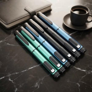 Durable 80 IU Reusable Injection <b>Pen</b> Metal Body Rubber Stopper Custom Logo 3ml Cartridge Compatible <b>Refillable</b> Dose <b>Pen</b> - Product Image 5