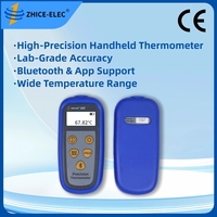 222TC/T Thermocouple Temperature Meter T Type -100C to 400C Lab Accuracy Bluetooth App for Industrial Laboratory Use
