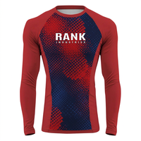 Rashguard pour hommes à logo personnalisé, dernière conception, respirant, vente chaude